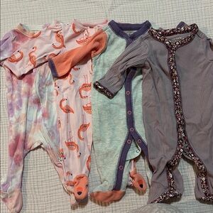 0-3M Girl Sleeper Bundle